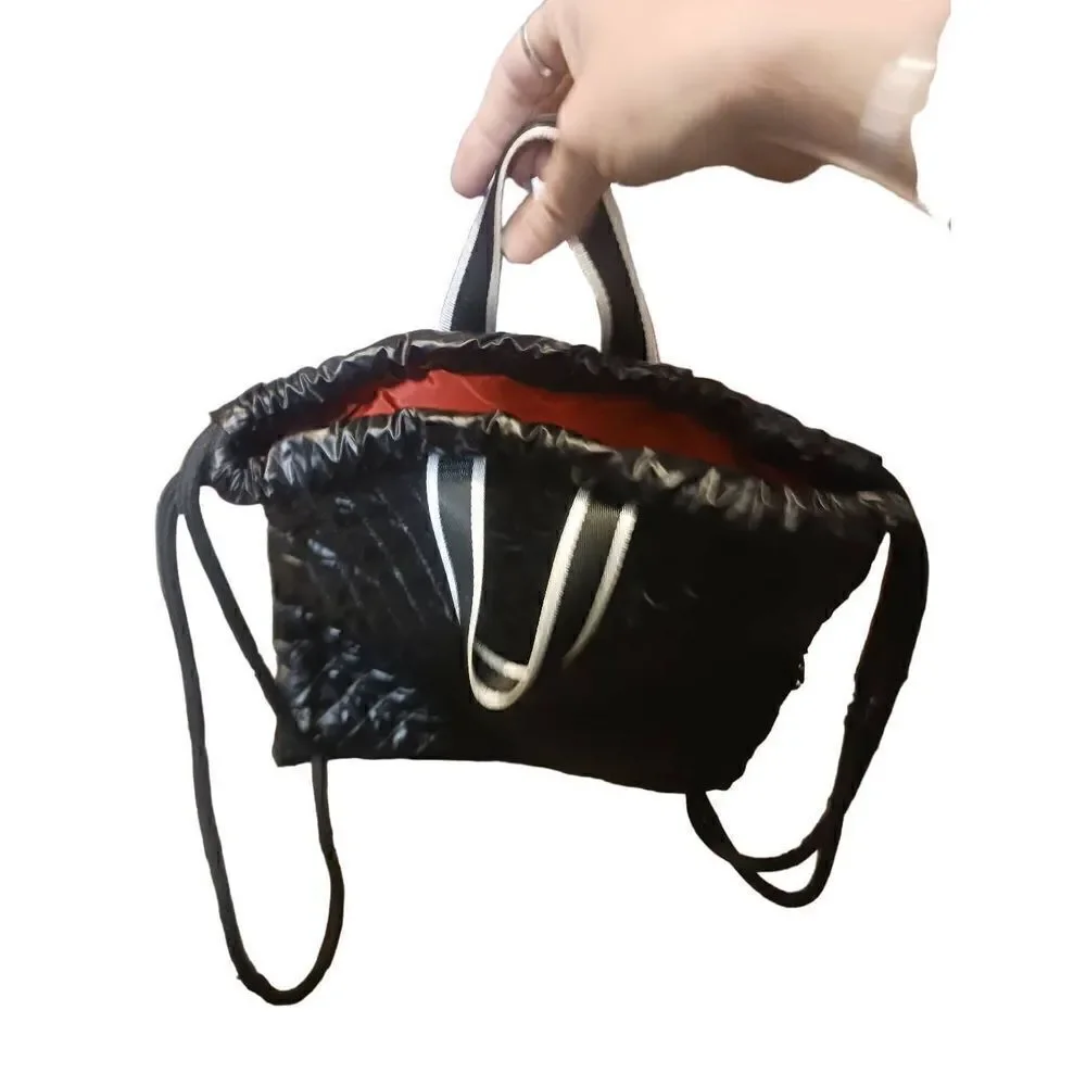 Zyia active quilted drawstring backpack